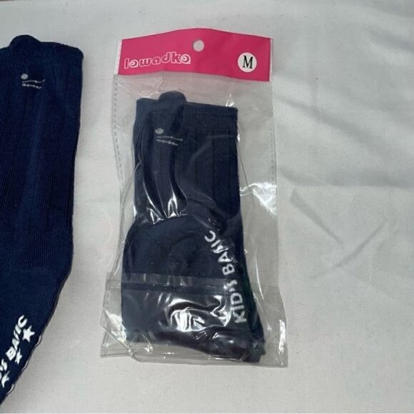 Socks Grip Non-Slip Bottoms Toddler Socks Knee High Cat Face Whiskers Kitten - Picture 4 of 6